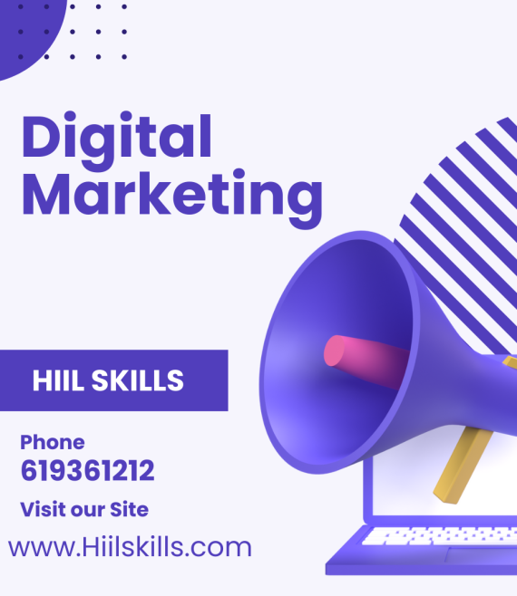 Purple Illustrative Digital Marketing Agency Instagram Post